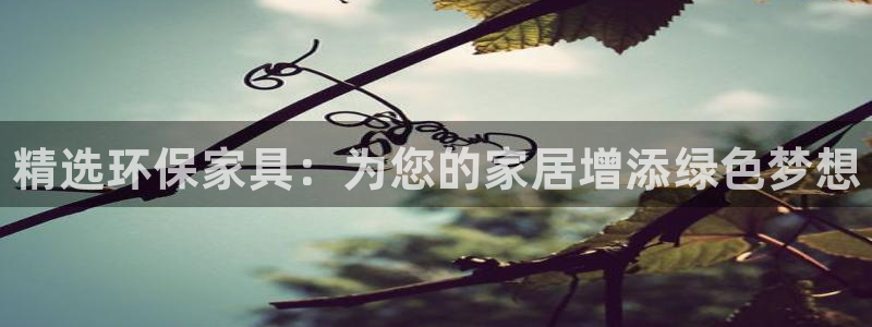杏耀代理登录中心：精选环保家具：为您的家居增添绿色梦想