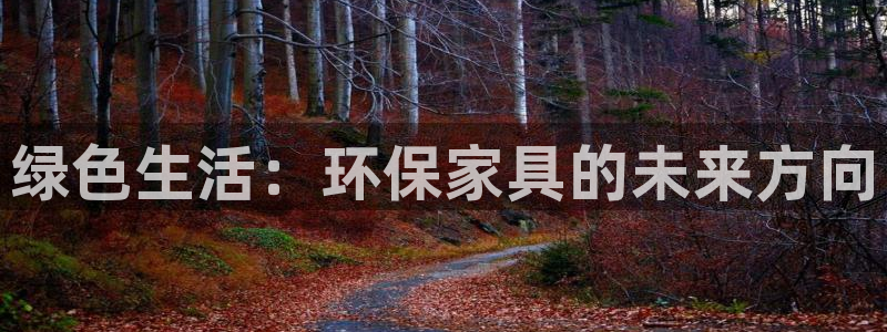 杏耀代理登录中心怎么进：绿色生活：环保家具的未来方向